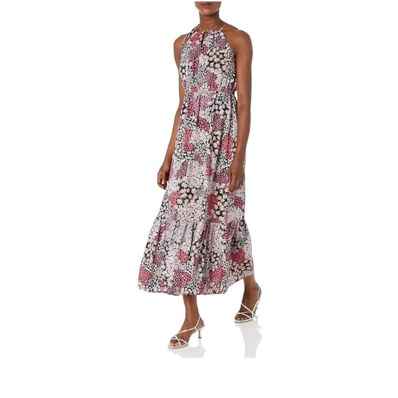 Donna Morgan Dresses & Skirts - Donna Morgan Women's Elastic Waist Halter Tie Size 6 NWT